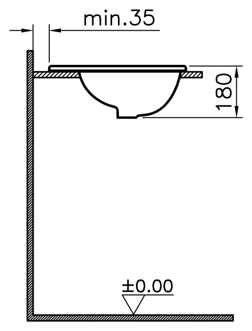 Рукомойник VitrA 5467B003
