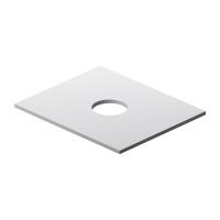 M8FST0601WG Func  Столешница под накладную раковину, для тумбы 60 см, цвет белый глянец M8FST0601WG Func  Столешница под накладную раковину, для тумбы 60 см, цвет белый глянец