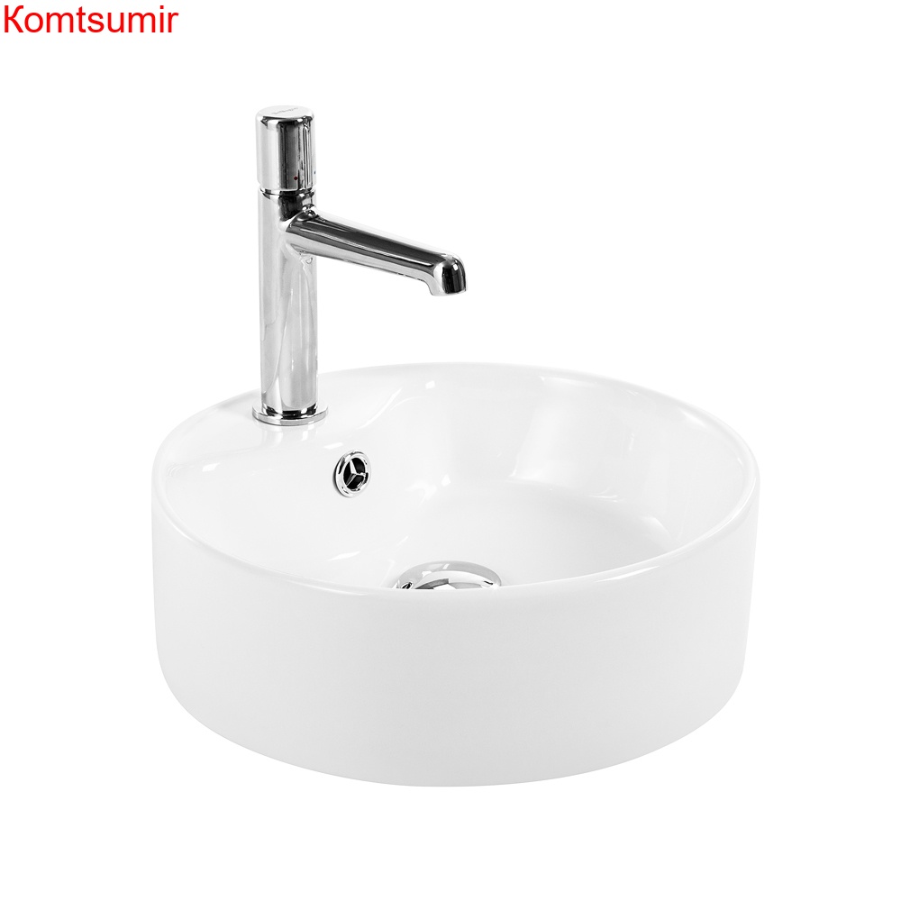 Раковина накладная керамическая круглая BB1400