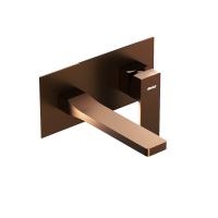 Damixa 530260500 Gala, встраиваемый смеситель для раковины, розовое золото