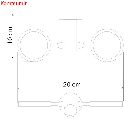WasserKRAFT Donau C177 Держатель двойной