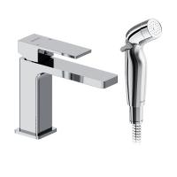 Damixa 530300000 Gala смеситель для умывальника с гигиеническим душем, хром