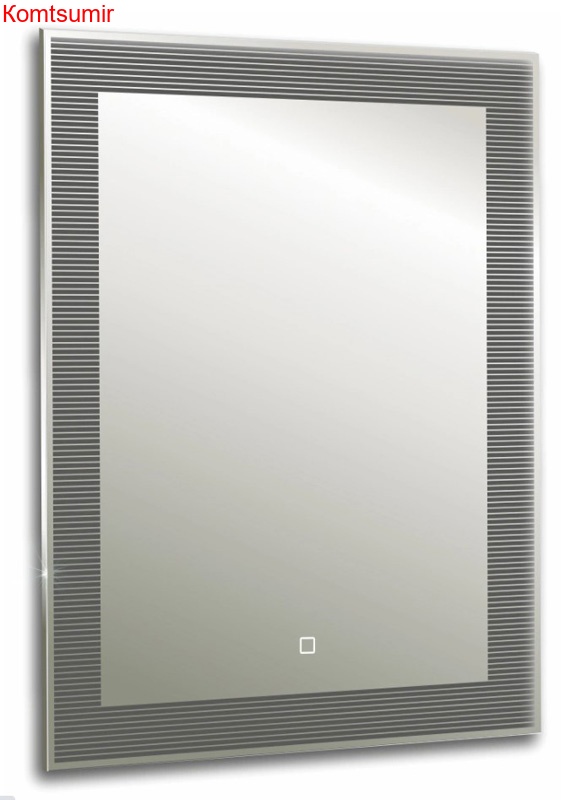 AZARIO зеркало BARCODE 600*800 сенсор выкл+подогрев AZARIO зеркало BARCODE 600*800 сенсор выкл+подогрев