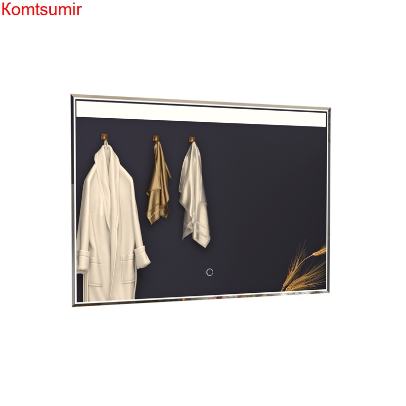 Зеркало AZARIO Alen 1000*800, влагостойкое, с подсветкой Зеркало AZARIO Alen 1000*800, влагостойкое, с подсветкой