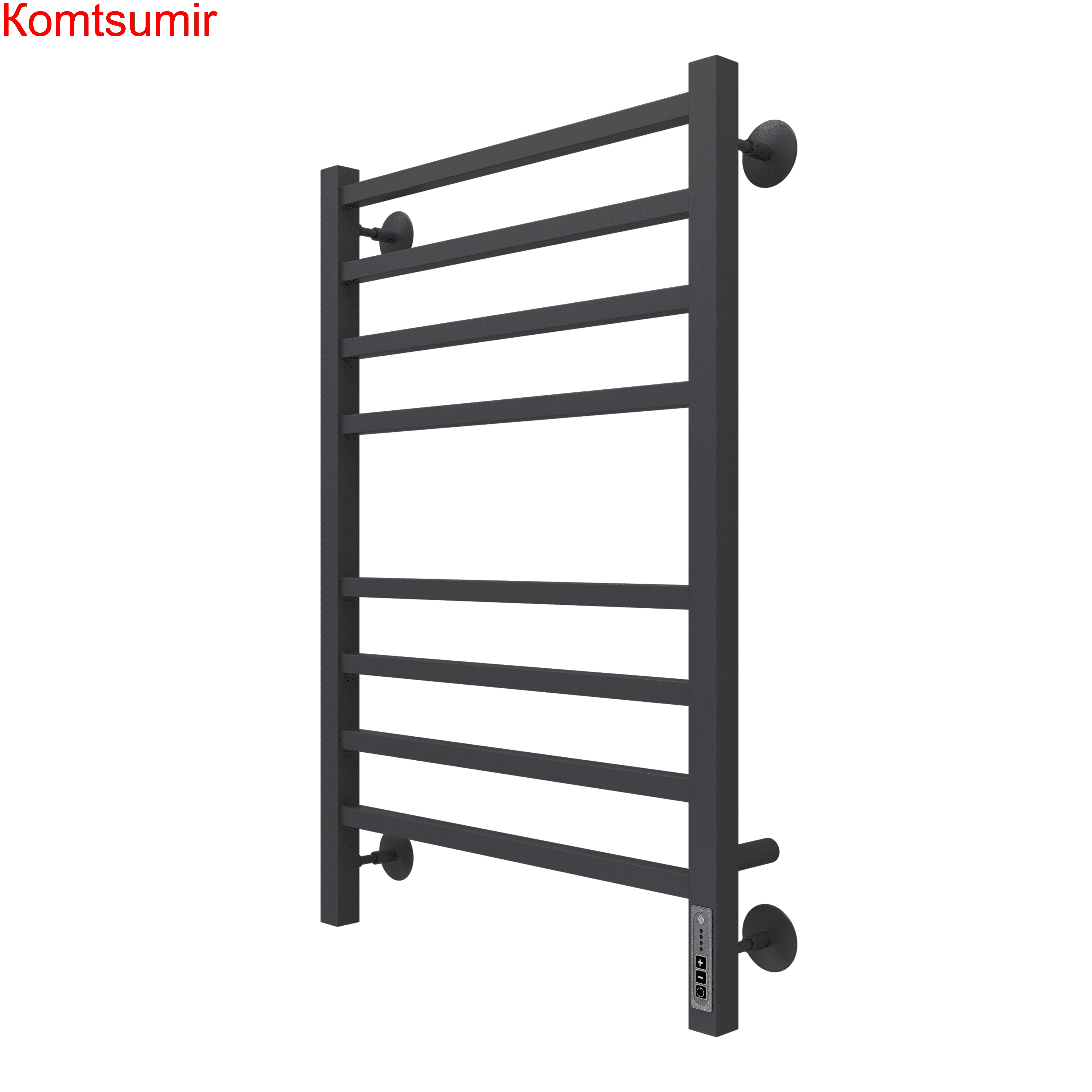 Ватикан П8 500х800 электро КС 9005 матовый  ( new встроен диммер) Полотенцесушитель TERMINUS