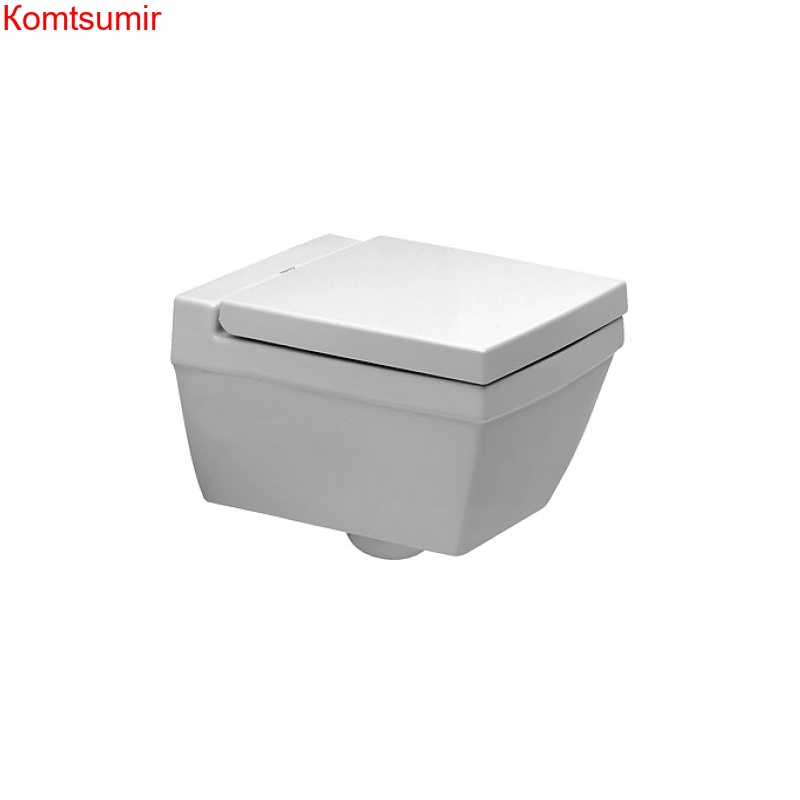 Унитаз подвесной Duravit 2nd Floor с вертикальным смывом, 370х540 мм, 4,5 л, белый (2220090000)