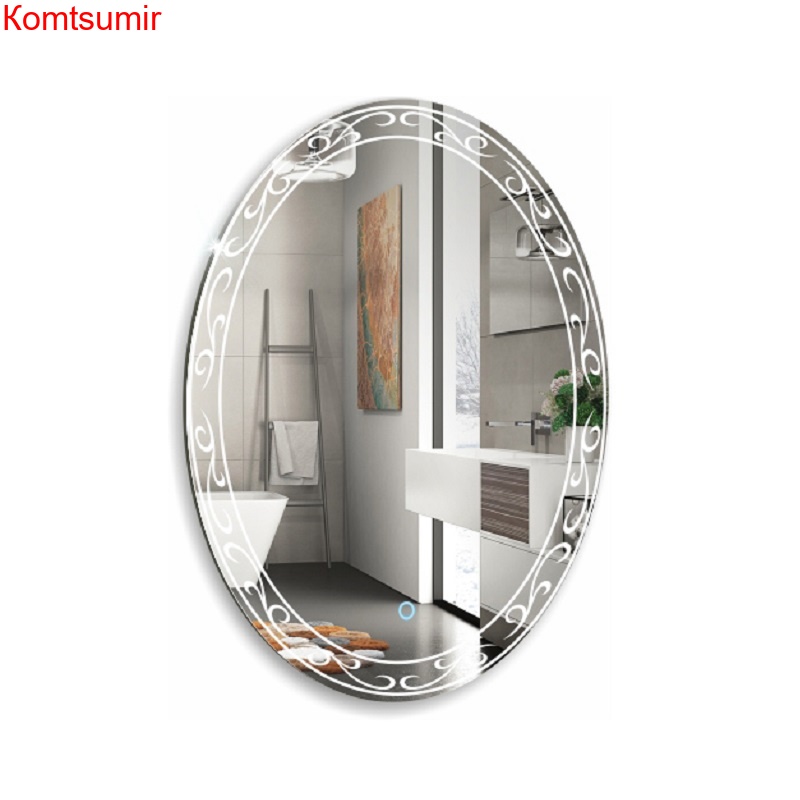 Зеркало Azario Нанси 570*770, LED-подсветка, сенсорный выключатель Зеркало Azario Нанси 570*770, LED-подсветка, сенсорный выключатель