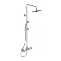 Душевая колонна Ideal Standard Ceratherm T25 в комплекте с термостатическим смесителем для душа (A7208AA)