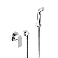 Damixa 477510000 Apollo Смеситель монтируемый в стену с гиг.душем, хром