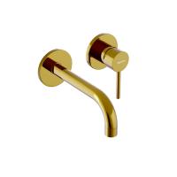 Damixa 360260600 Scandinavian Pure, встраиваемый смеситель для раковины, золото