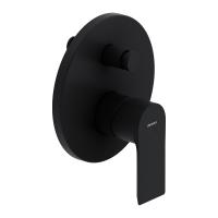 Damixa 477100300 Apollo Встраиваемый смеситель для ванной и душа, черный