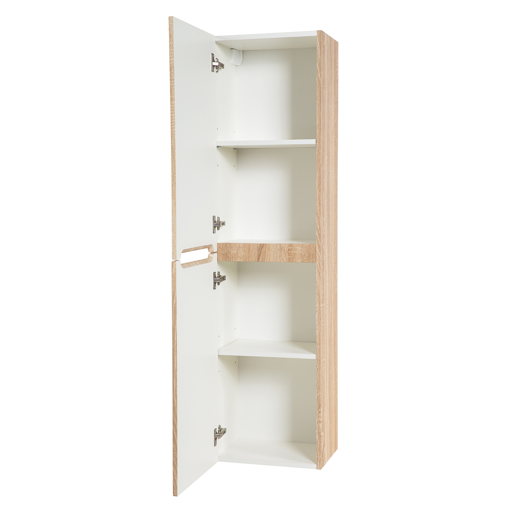 Шкаф подвесной BelBagno ETNA-1500-2A-SC-WO-P-L Rovere Bianco Шкаф подвесной BelBagno ETNA-1500-2A-SC-WO-P-L Rovere Bianco