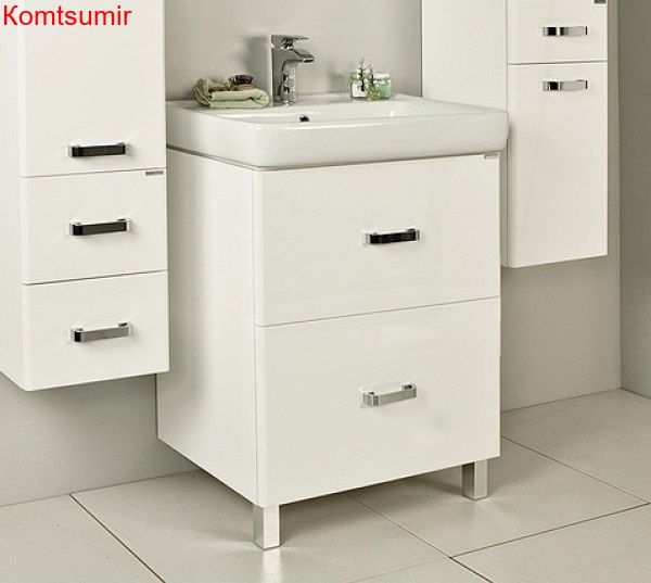 Тумба под раковину AQUATON Америна 70 Н, белая (1A169301AM010)