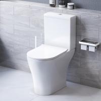 Унитаз напольный Damixa Sirius DX86C8600SC безободковый с сиденьем микролифт, белый Унитаз напольный Damixa Sirius DX86C8600SC безободковый с сиденьем микролифт, белый