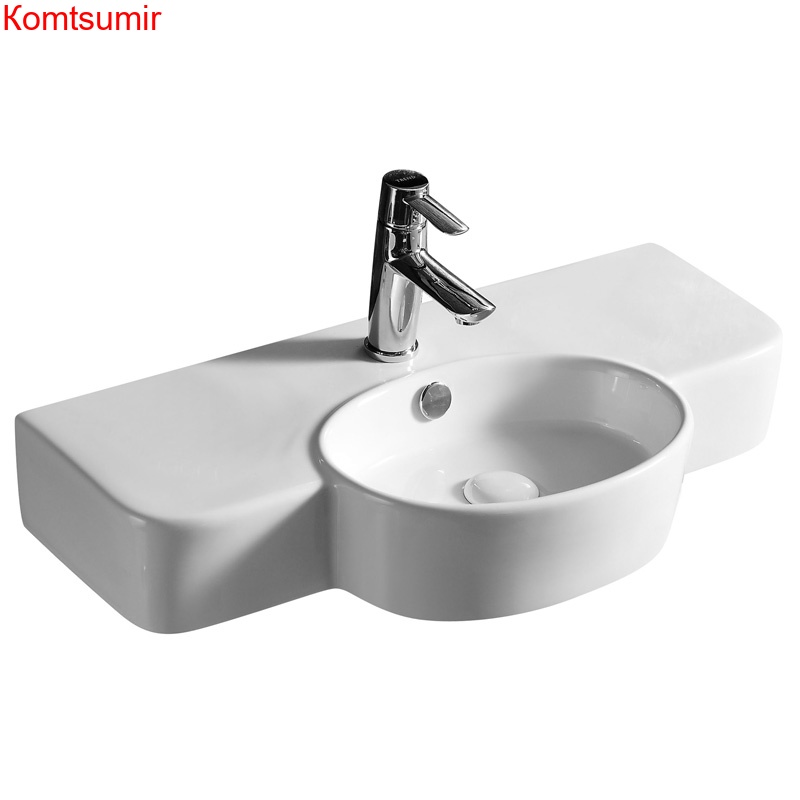 Раковина Azario 70,5х36х12 накладная, белый матовый (AZ-4360T)