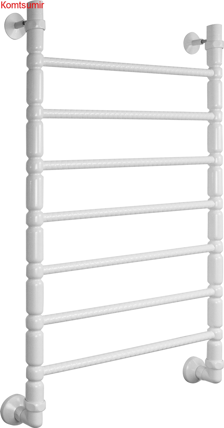 Полотенцесушитель водяной Двин Bubble 2 80/50 1"-1/2" белый