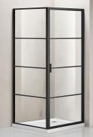 Душевое ограждение Azario RICHMOND 1000*1000*1950 R, без поддона, 6 мм