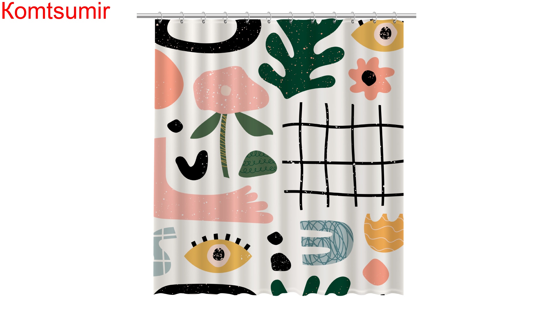 Штора для ванной Fixsen Summer, FX-2506