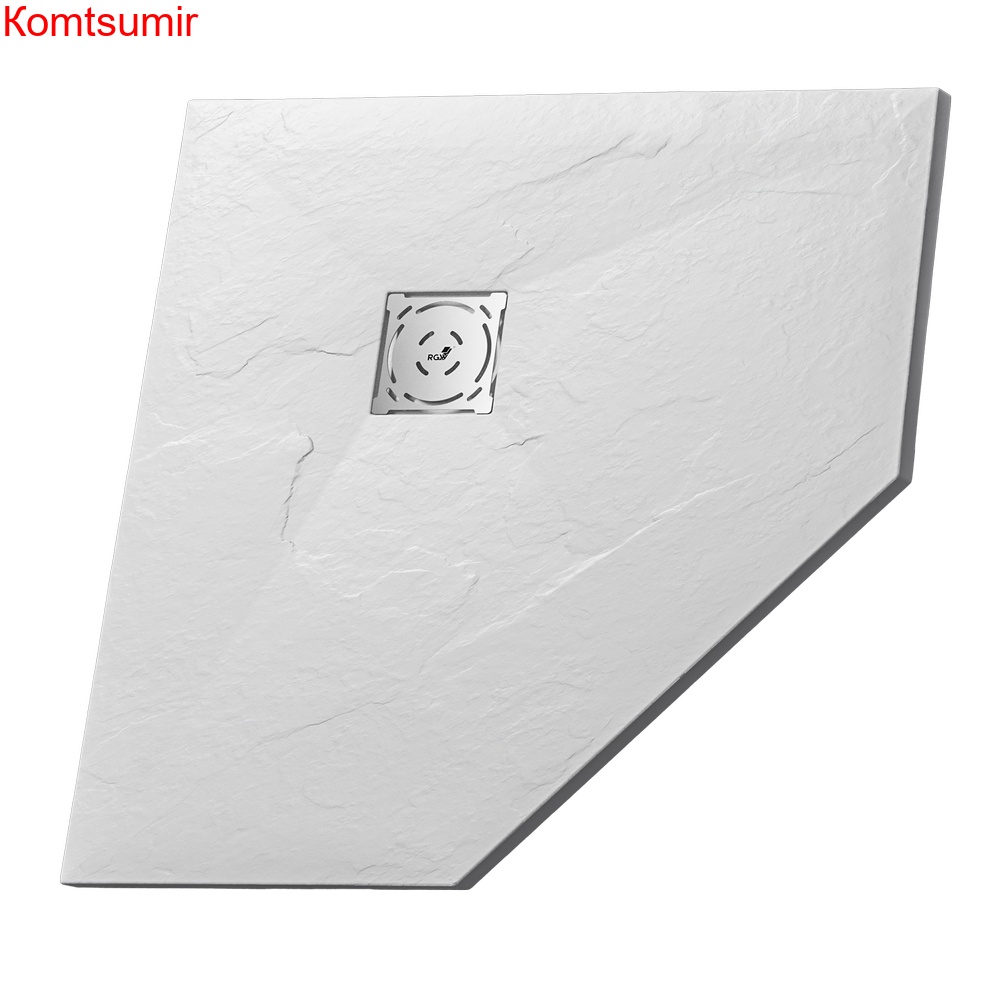 Душевой поддон трапеция RGW ST/T-W Белый 900x900 Душевой поддон трапеция RGW ST/T-W Белый 900x900