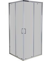 Timo ALTTI душевой угол 611 Foggy Glass (100*100*190),шт Timo ALTTI душевой угол 611 Foggy Glass (100*100*190),шт