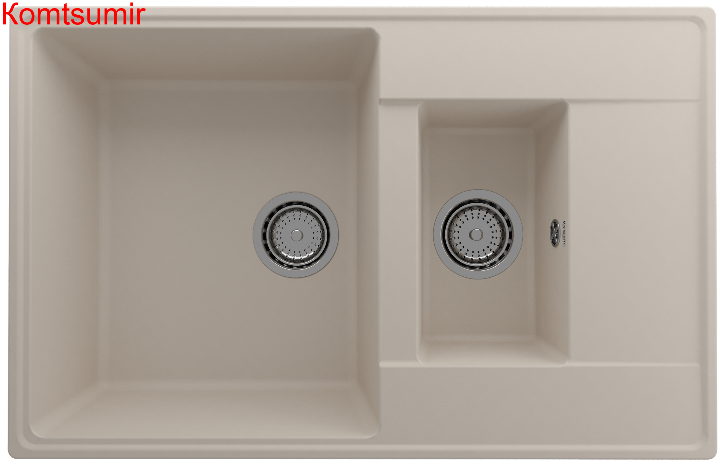 Мойка ULGRAN Quartz Prima 780 1,5 K