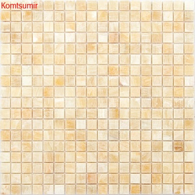 Мозаика Caramelle Mosaic Onice beige POL 15x15x8
