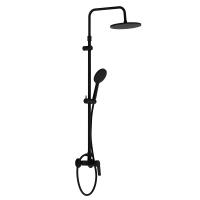 Damixa 977710300 Jupiter душевая система с душевым смесителем, черный