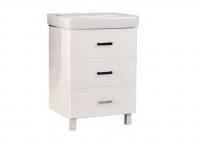 Тумба под раковину AQUATON Америна 70 М, белая (1A169001AM010)