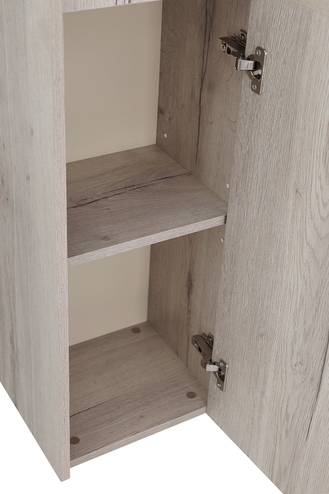 Шкаф подвесной BelBagno KRAFT-1600-2A-SC-RGB-R Rovere Galifax Bianco