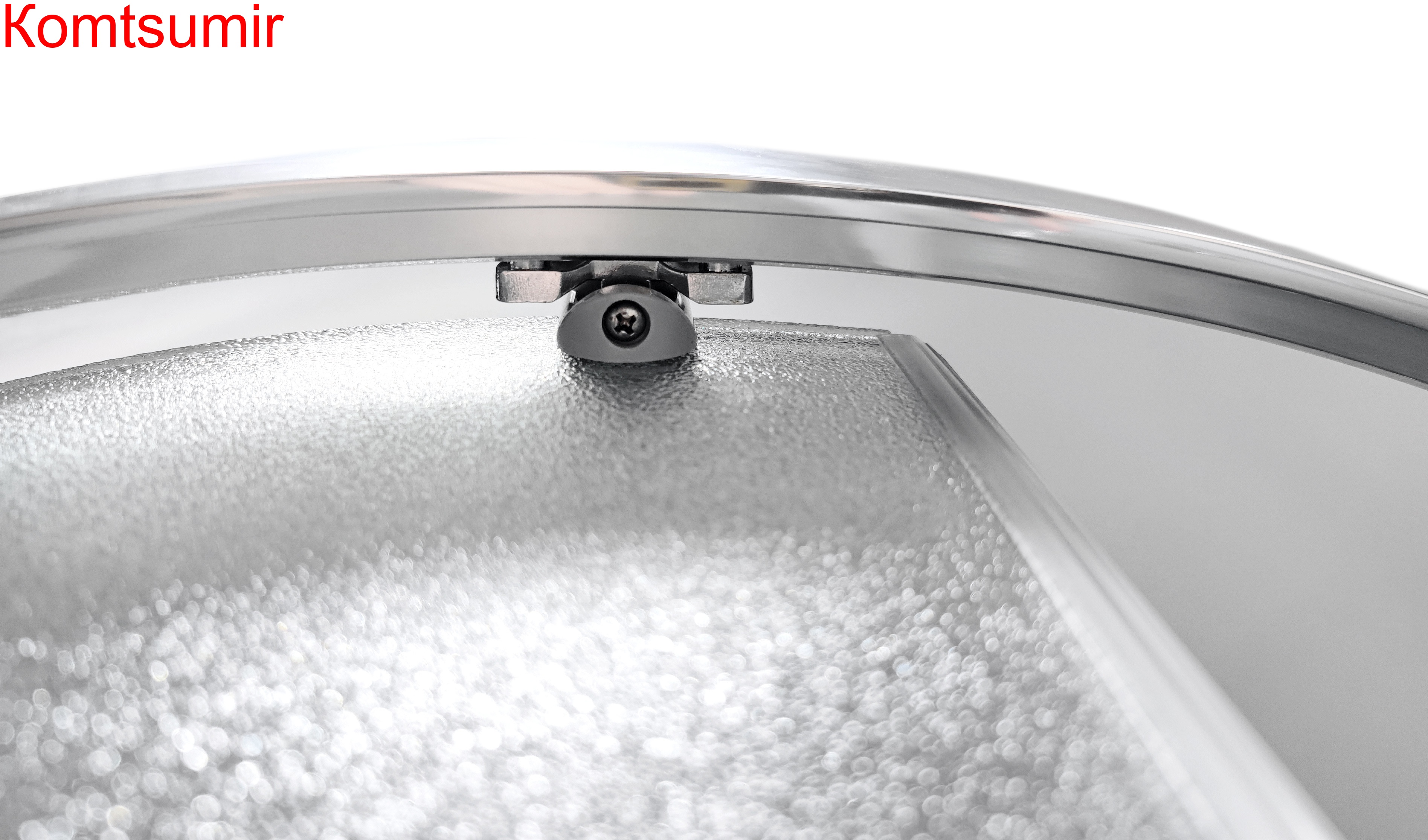 Душевое ограждение SANTREK AQUA Time- DF-1100-G-Chrome 11001950 Прямое стекло Грейп 6 мм, профиль Хром