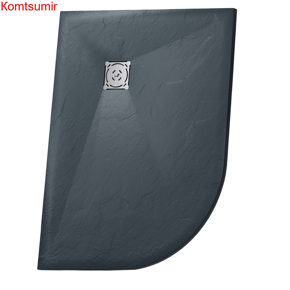 Душевой поддон асимметричный RGW ST/AR-G Графит 900x1200 Душевой поддон асимметричный RGW ST/AR-G Графит 900x1200