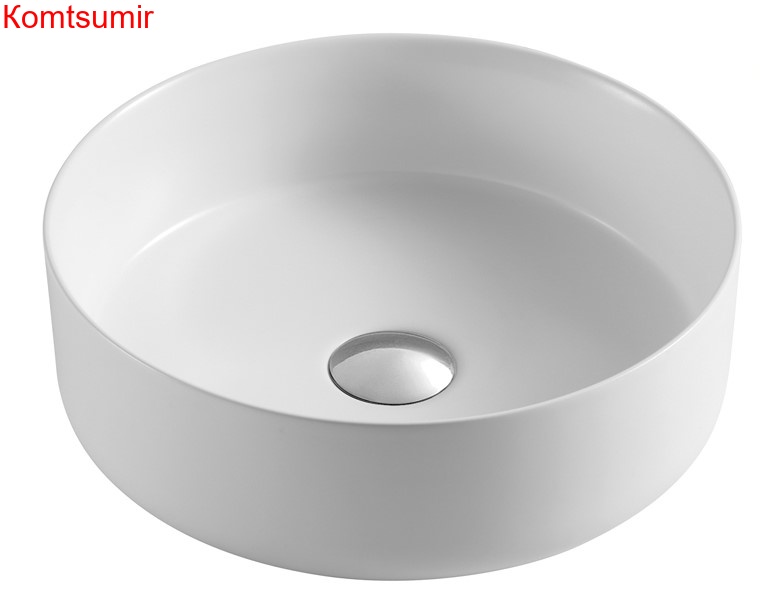 Раковина Azario 355х355х120 накладная, матовая белая (AZ-3134-MW)