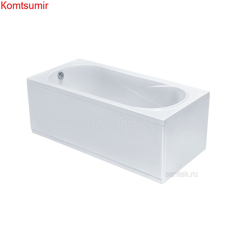 Ванна акриловая Santek Касабланка M 170х70, прямоугольная, белая Ванна акриловая Santek Касабланка M 170х70, прямоугольная, белая