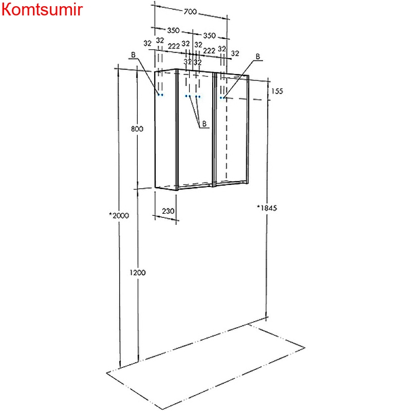 Подвесной шкаф Aquaton Сканди 35 Белый (1A255003SD010) Подвесной шкаф Aquaton Сканди 35 Белый (1A255003SD010)
