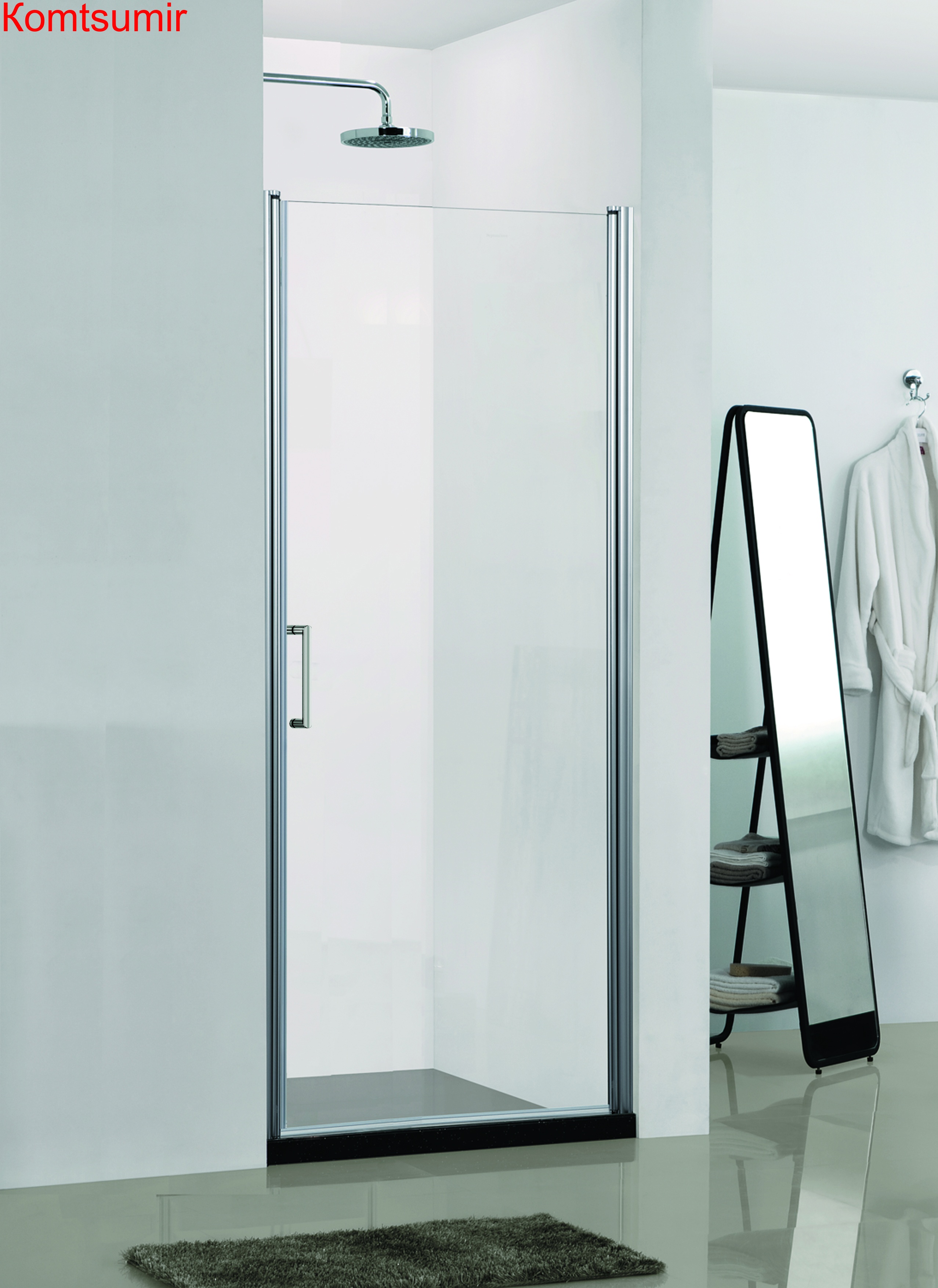 Распашная дверь Azario ALBERTA 900*1900, 6 мм Распашная дверь Azario ALBERTA 900*1900, 6 мм