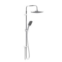Damixa 953000000 Gala душ.система: верх.душ 300*210 мм, ручн.душ 3 ф-ции 110*260 мм, штанга 1050-1450, хром