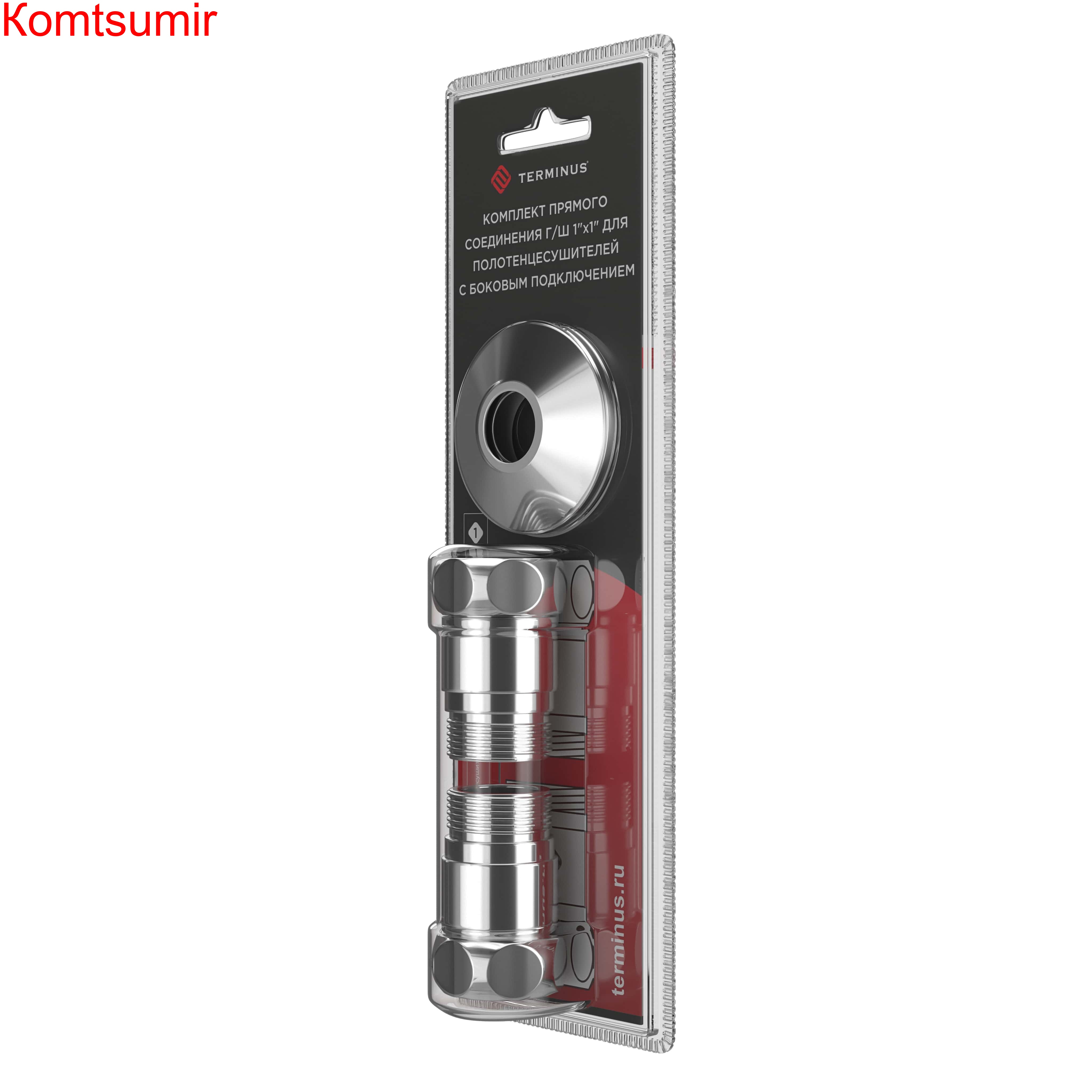 Соед.прям.г/ш 1"х1" для п/с 731SCH1010