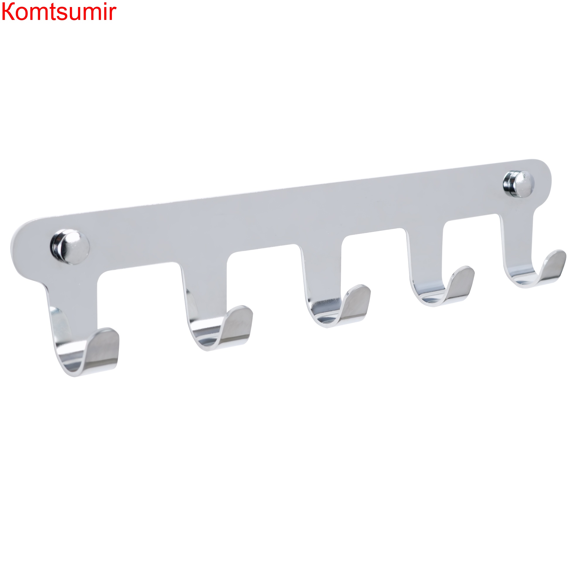 Планка 5 крючков Fixsen, FX-805-5, хром