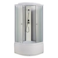 Душевая кабина Loranto 90x90x215 поддон 40 см, 4 мм матовое стекло, профиль и задняя стенка белого цвета (CS-986ТМ/W) Душевая кабина Loranto 90x90x215 поддон 40 см, 4 мм матовое стекло, профиль и задняя стенка белого цвета (CS-986ТМ/W)