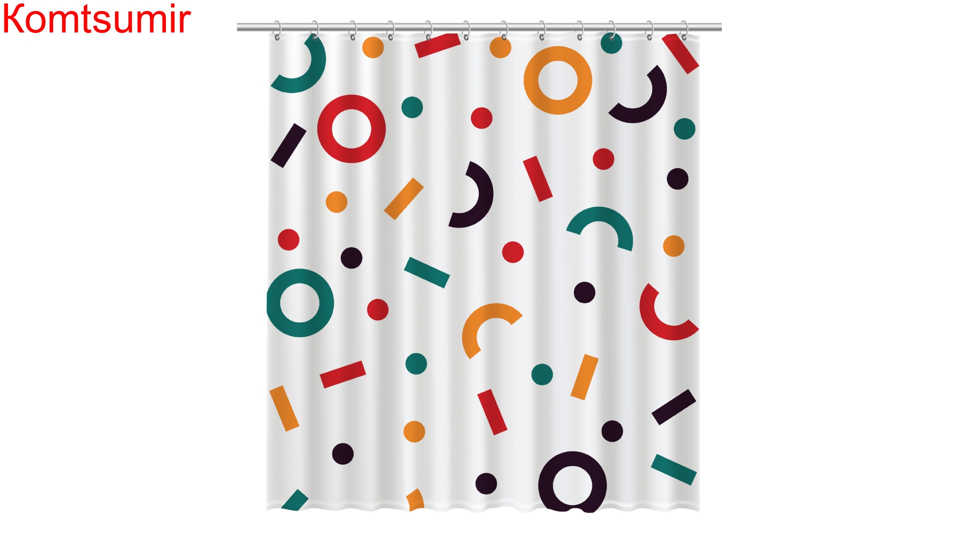 Штора для ванной Fixsen Candy, FX-2512