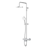 AM.PM F0785A500 X-Joy, душ.система:  см-ль д/ванны/душа с ТМС, душ.штанга,верхний душ 220мм, ручн душ,хром