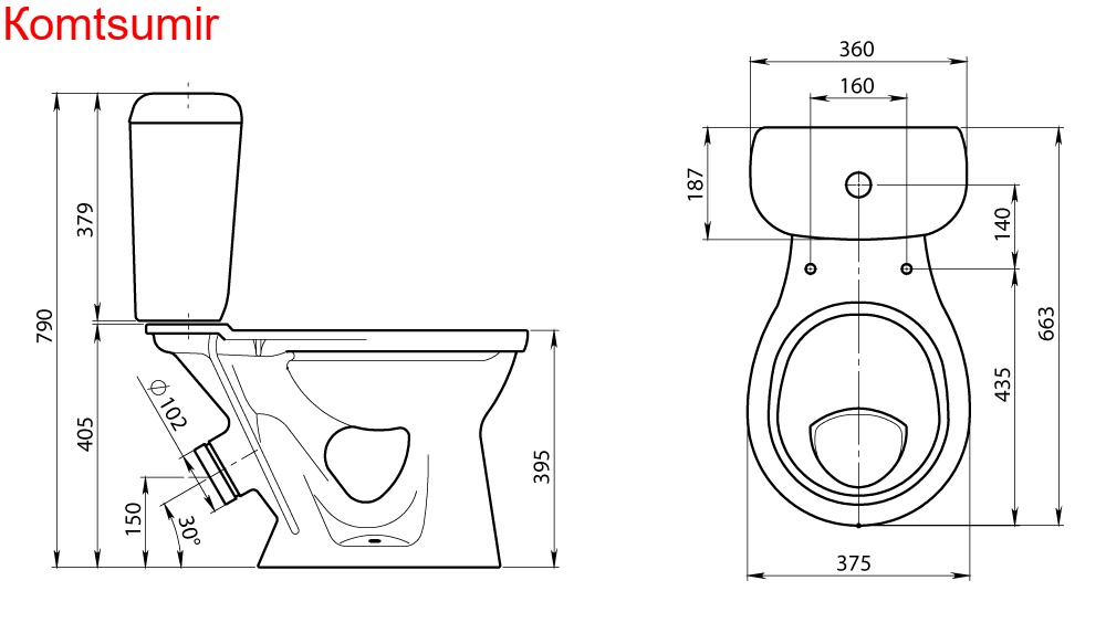 Унитаз-компакт Виктория ( г. Воротынск) бел.