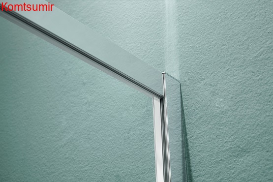 Aquatek Неподвижная душевая стенка для комбинации с дверью 200х100, хром