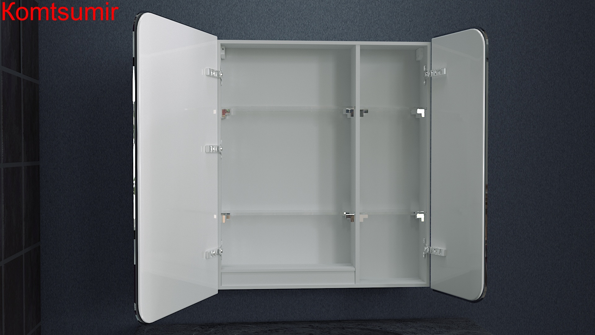 Зеркало-шкаф AZARIO Adriana 1П с подсветкой 600*800 Зеркало-шкаф AZARIO Adriana 1П с подсветкой 600*800