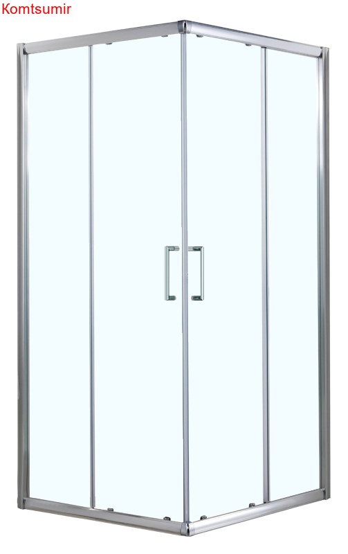 Душевое ограждение Azario GREENWOOD 1000*1000*1850, БЕЗ ПОДДОНА, 6 мм