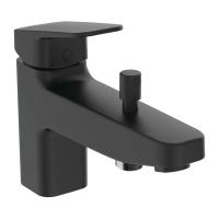 Смеситель для ванны Ideal Standard CERAPLAN набортный, черный матовый (BD257XG)