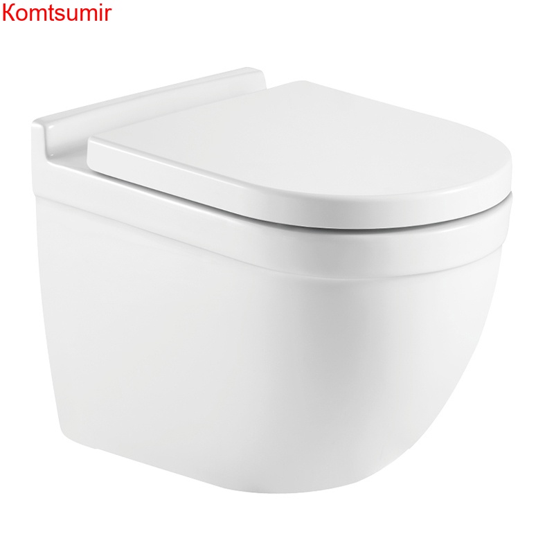 Унитаз подвесной Azario Fora 520х360х410 безободковый с быстросъемным сиденьем микролифт (AZ-0017 E-R)