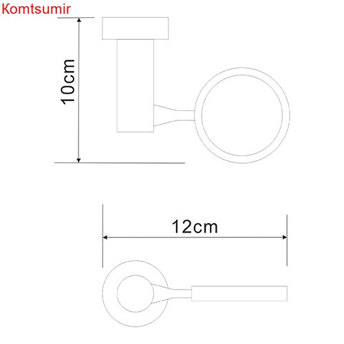 WasserKRAFT Donau C178 Держатель одинарный