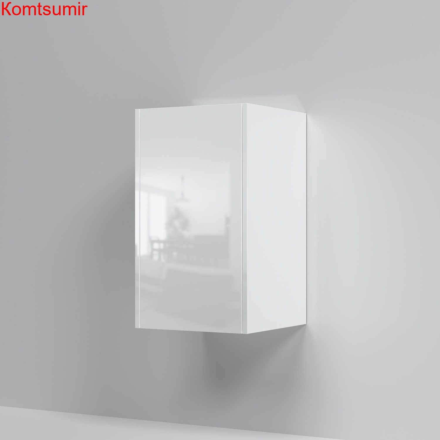 M8FCH0402WG Func, шкаф с полками 40 см (В 700мм), цвет белый глянец