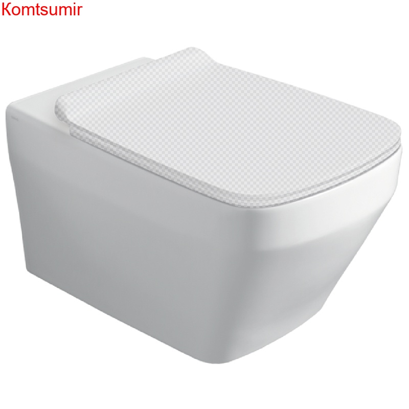 Унитаз подвесной Simas Baden Baden 360х560х310 безободковый, с креплением F85, цвет белый (BB18bi)